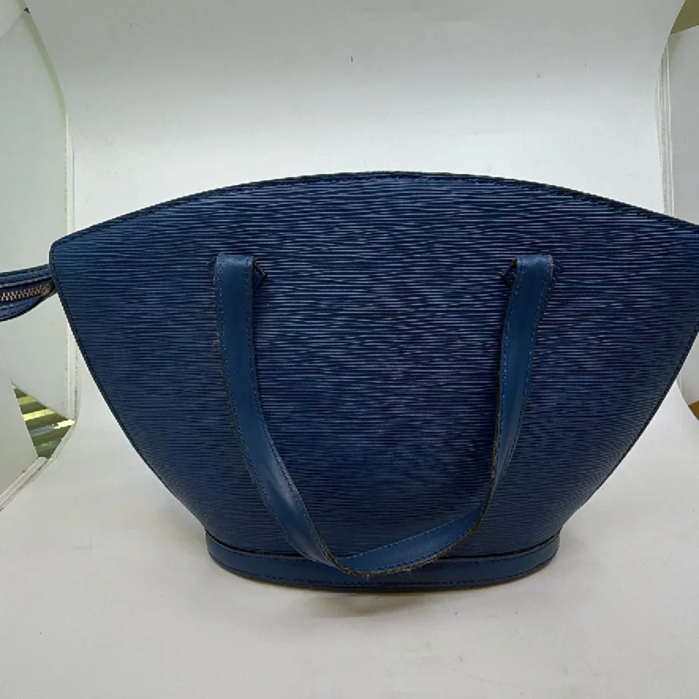 Louis Vuitton Saint Jacques Blue Epi Leather Handbag - Picture 2 of 8